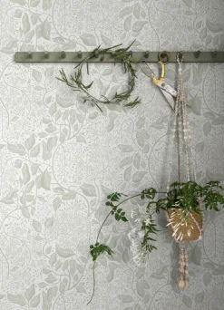 A-Street Prints Botanica Turi Twining Vines Wallpaper - Sage