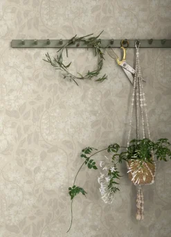 A-Street Prints Botanica Turi Twining Vines Wallpaper - Wheat