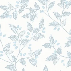 A-Street Prints Georgia Ardell Wallpaper - Light Blue