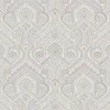 A-Street Prints Georgia Fernback Wallpaper - Grey
