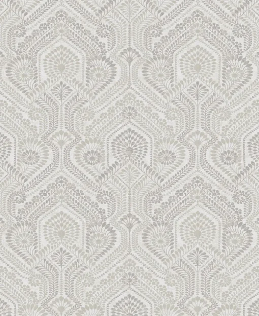 A-Street Prints Georgia Fernback Wallpaper - Grey