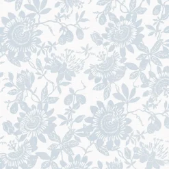 A-Street Prints Georgia Helen Wallpaper - Light Blue