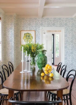 A-Street Prints Georgia Helen Wallpaper - Light Blue