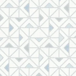 A-Street Prints Georgia Jekyl Wallpaper - Blue