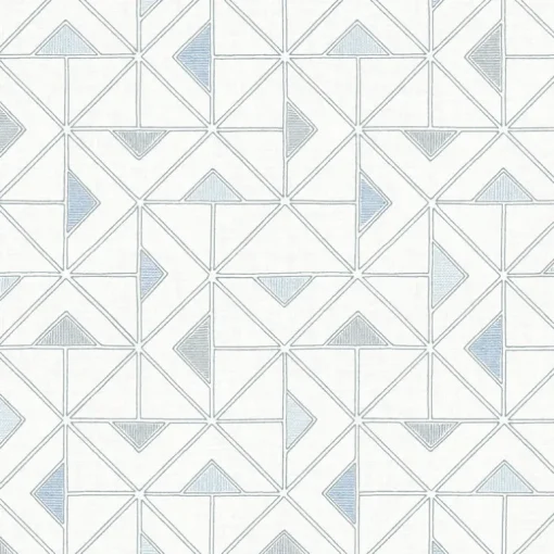 A-Street Prints Georgia Jekyl Wallpaper - Blue