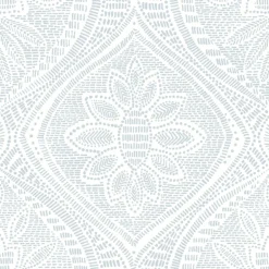 A-Street Prints Georgia Scout Wallpaper - Light Blue