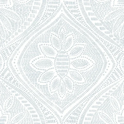 A-Street Prints Georgia Scout Wallpaper - Light Blue