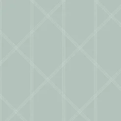A-Street Prints Georgia Walcott Wallpaper - Seafoam