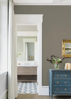 A-Street Prints Georgia Walcott Wallpaper - Light Grey