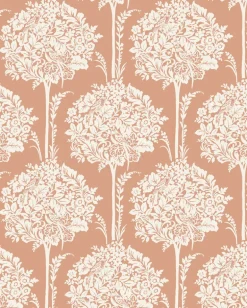 A-Street Prints Georgia Zaria Wallpaper - Apricot