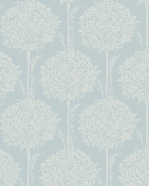 A-Street Prints Georgia Zaria Wallpaper - Light Blue