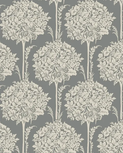 A-Street Prints Georgia Zaria Wallpaper - Slate