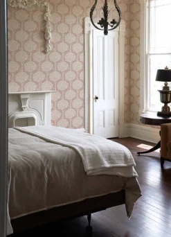 A-Street Prints Georgia Zaria Wallpaper - Apricot