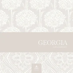 A-Street Prints Georgia Zaria Wallpaper - Slate