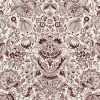 A-Street Prints Haberdashery Blanche Floral Damask Wallpaper - Plum