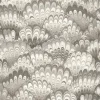 A-Street Prints Haberdashery Octavia Marbled Ink Wallpaper - Neutral
