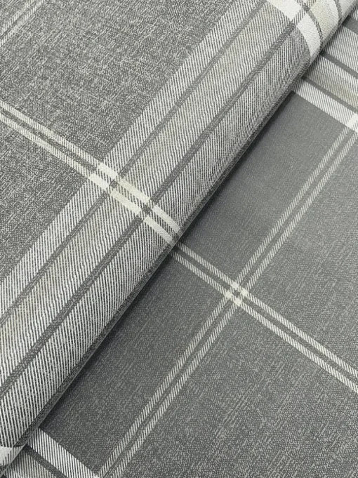 A-Street Prints Haberdashery Westley Plaid Wallpaper - Grey
