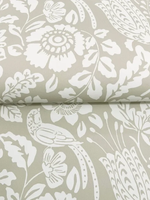 A-Street Prints Haberdashery Marta Floral Wallpaper - Beige