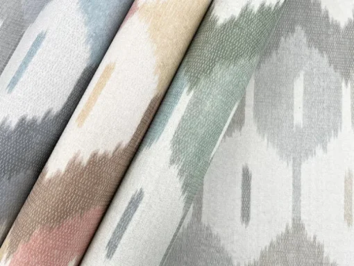 A-Street Prints Haberdashery Abilene Ikat Wallpaper - Denim