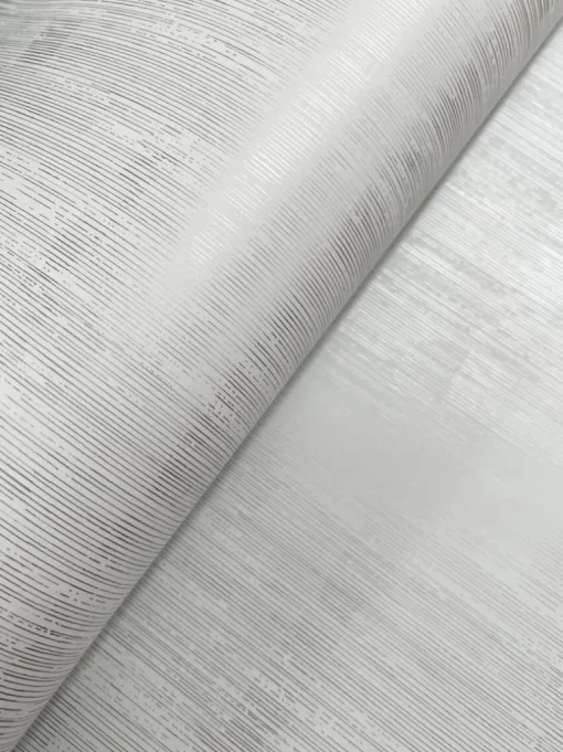 A-Street Prints Haberdashery Somerset Wallpaper - Light Grey