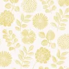 A-Street Prints Hannah Inge Floral Print Wallpaper - Yellow