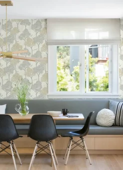A-Street Prints Hannah Lykke Textured Tree Wallpaper - Neutral