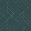 A-Street Prints Hannah Sander Geometric Wallpaper - Slate