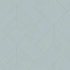 A-Street Prints Hannah Sander Geometric Wallpaper - Light Blue