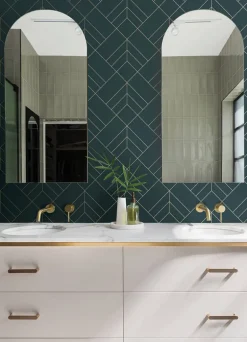 A-Street Prints Hannah Sander Geometric Wallpaper - Slate