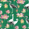 A-Street Prints Happy Barton Heron Wallpaper - Green