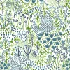 A-Street Prints Happy Chilton Wildflowers Wallpaper - Teal