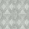A-Street Prints Happy Grady Geometric Wallpaper - Grey