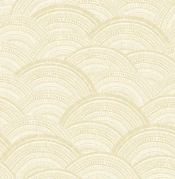A-Street Prints Harmony Encircle Wallpaper - Yellow