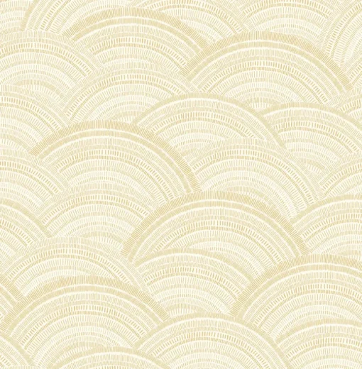 A-Street Prints Harmony Encircle Wallpaper - Yellow