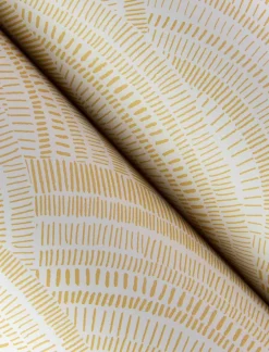 A-Street Prints Harmony Encircle Wallpaper - Yellow
