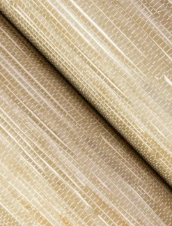 A-Street Prints Harmony Exhale Faux Grasscloth Wallpaper - Light Brown