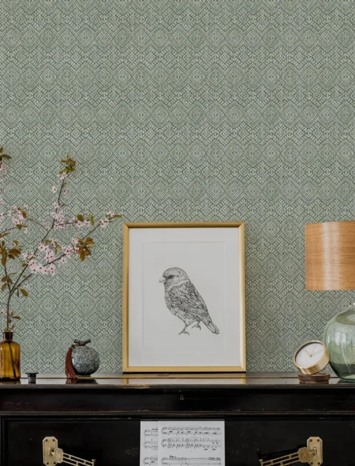 A-Street Prints Harmony Gallivant Wallpaper - Green
