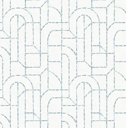 A-Street Prints Harmony Integrity Wallpaper - Blue