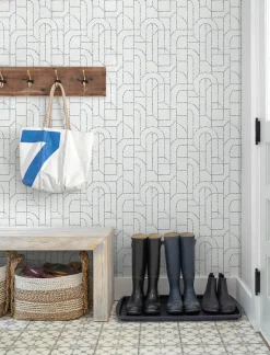 A-Street Prints Harmony Integrity Wallpaper - Blue