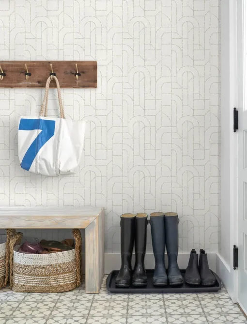 A-Street Prints Harmony Integrity Wallpaper - Dove