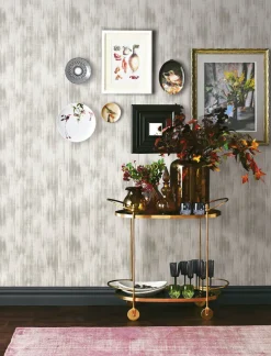 A-Street Prints Harmony Marvel Ripple Wallpaper - Grey