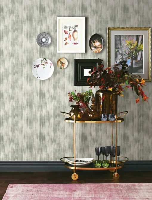 A-Street Prints Harmony Marvel Ripple Wallpaper - Green