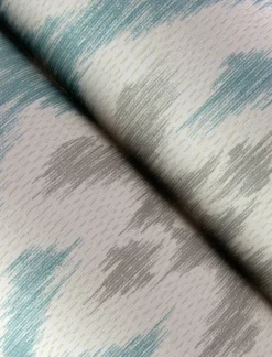 A-Street Prints Harmony Solola Ikat Wallpaper - Aqua