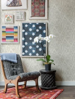A-Street Prints Harmony Urbane Wallpaper - Light Grey