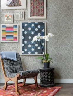 A-Street Prints Harmony Urbane Wallpaper - Grey
