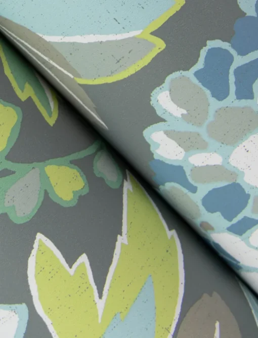 A-Street Prints Harmony Valdivian Wallpaper - Aqua
