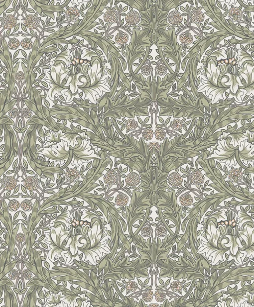 A-Street Prints Hidden Treasures African Marigold Wallpaper - Green