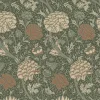 A-Street Prints Hidden Treasures Cray Wallpaper - Sea Green