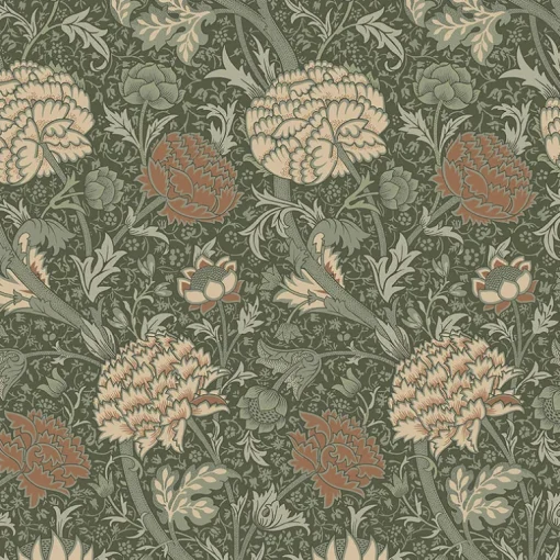 A-Street Prints Hidden Treasures Cray Wallpaper - Sea Green
