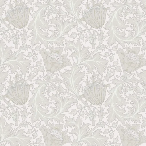 A-Street Prints Hidden Treasures Anemone Wallpaper - Dove